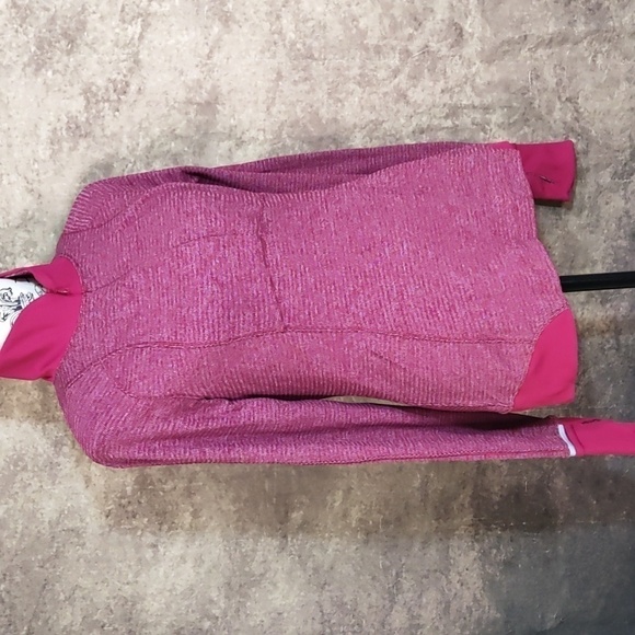 Lululemon Berry Rumble Pique Runderful 1/2 zip pullover 8 - Picture 4 of 10